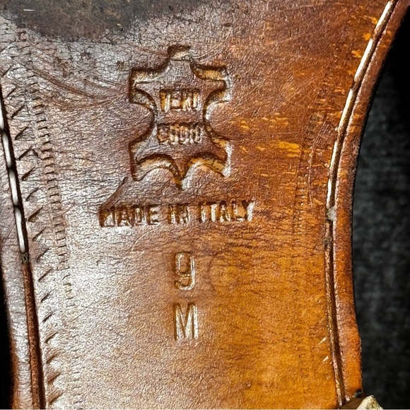 ZELLI‎ SAVANNAH PENNY LOAFERS CALFSKIN MEN'S SZ 9 - Picture 7 of 11